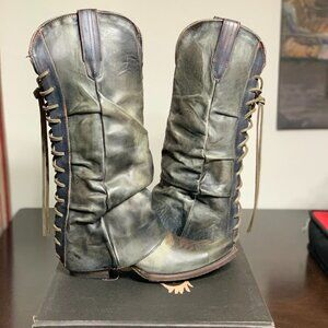 Freebird Wilma Olive Size 9 worn once